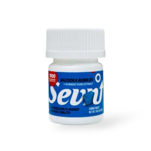 sevn 7 hydroxy pure extract bazooka bubbles tablet bubblegum flavored 100mg per tablet 10ct 96626