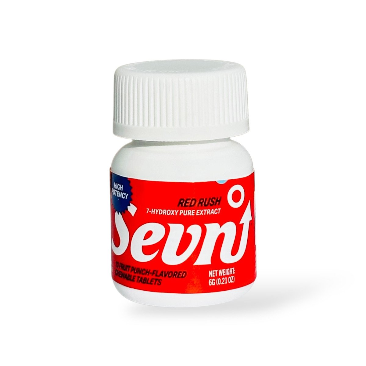 About Sevn 7 Hydroxy Red Rush Tablet Fruit Punch 35mg Per Tablet 35028
