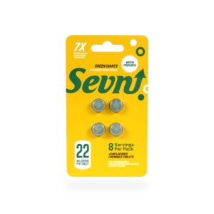 sevn 7 hydroxy with pseudo tablets green giants 22mg 21656