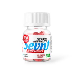sevn alternatives mgm berry citrus chewable tablets 30mg 10ct 18844