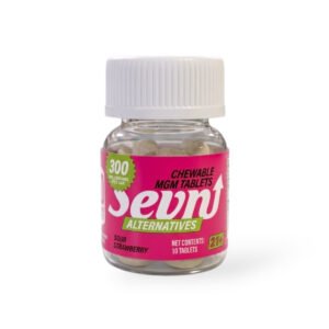 sevn alternatives mgm sour strawberry chewable tablets 30mg 10ct 13725